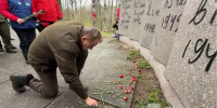 Губернатор Дрозденко принял участие во Всероссийском субботнике на Дороге жизни - 47Channel.Ru