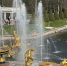 Петергофские фонтаны открылись, несмотря на холод и осадки - Neva.Today