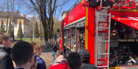 Сотрудники 31 пожарно-спасательной части провели профориентационный урок для школьников Щёкино - МЧС