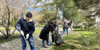 Сотрудники минздрава Тульской области и медучреждений региона приняли участие во Всероссийском субботнике - Министерство здравоохранения