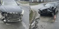 В Волжском районе Самарской области столкнулись Hyundai Sonata и Mercedes Benz - ProGorodSamara.Ru