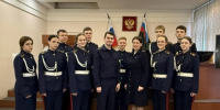 Сотрудники Западного МСУТ СК России провели экскурсию для кадет в Санкт-Петербурге - Западное следственное управление на транспорте