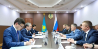 Фотография к материалу: Глава Прикамья Дмитрий Махонин провел переговоры с руководством Республики Казахстан - Газета Искра