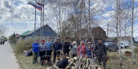 В единстве с большой страной: комитет ТОС «Центральный-8» присоединился к Всероссийскому субботнику. - ТОС Омска