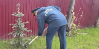 В Пушкино сотрудники МЧС провели субботник - ГУ МЧС МО