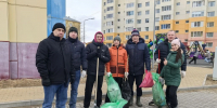 Коллектив Управления принял участие во Всероссийском субботнике. - Управление госзаказа НАО