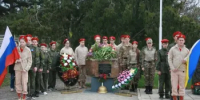 Состоялось возложение цветов к памятнику ликвидаторам катастрофы на Чернобыльской атомной электростанции - Пролетарский район