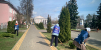 В Нижегородской области активисты «Единой России» и представители органов власти провели уборку общественных пространств - Единая Россия