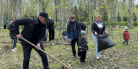 Головко субботник в парке ВГС - Волжская правда