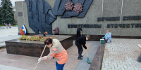Жители Озерска приняли участие во Всероссийском субботнике - Администрация г.о.Озерского