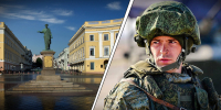 Одесса и солдат ВС РФ - ИА Общественная служба новостей
