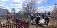 Жители деревни Актазики привели в порядок памятник воинам Великой Отечественной - Менделеевские новости