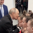 Путин поцеловал в лоб юную гимнастку из школы олимпийского резерва в Петербурге - M24.Ru