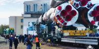Росгвардейцы обеспечили безопасность транспортировки ракеты-носителя «Союз» на космодроме «Байконур» (видео) - Росгвардия