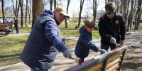 В Тучково прошёл Всероссийский субботник с участием вице-губернатора Московской области - Рузский городской округ