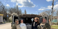 Волонтеры передали важный груз на передовую - Справедливая Россия