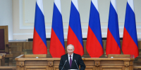 Александр Ведерников принял участие во встрече Президента России Владимира Путина с членами Совета законодателей РФ - Законодательное Собрание