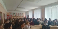 27 апреля в стенах «Константиновского техникума агроветтехнологий и управления» состоялась встреча с участником ликвидации аварии на Чернобыльской АЭС, председателем Союза «Чернобыль» Константиновского района - Валерием Вячеславовичем Гребенниковым. - Сельскохозяйственный техникум