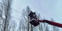 В Калининском округе ведутся работы по восстановлению электричества - Калининский район