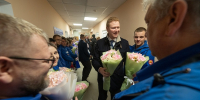 Сотрудников Зареченской подстанции скорой помощи поздравили с профессиональным праздником - Министерство здравоохранения