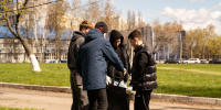 В ЮЗГУ продолжаются субботники - ЮЗГУ