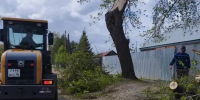 В Бузулуке устранили последствия урагана - Orenburg.Media