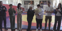 В Супсехе встретили двукратную чемпионку первенства Европы по самбо Валерию Нижегородову - ТРК Анапа Регион