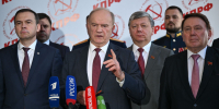 Пресс-подход в перерыве III (апрельского) совместного Пленума ЦК и ЦКРК КПРФ - КПРФ