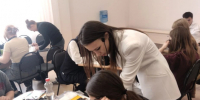 Известная художница поделилась секретом успеха с юными туляками - Молодой коммунар