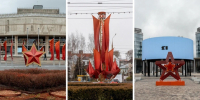 Ярославль начали украшать к Дню Победы | Источник: Александр Куренной / 76.RU - 76.Ru