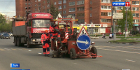 В Туле приступили к обновлению дорожной разметки - ГТРК