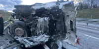 На трассе под Тольятти опрокинулся грузовик - Волга Ньюс