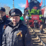Полицейские обеспечили правопорядок по время прибытия на станцию Назарово Поезда Победы - ОМВД "Назаровский" 