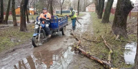 За сутки в Вологде вывезли 218 кубометров смёта и устранили 13 подтоплений - OnlineVologda.Ru