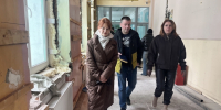Глава регионального Министерства строительства проконтролировала ход капитального ремонта на объектах образования в Мурманске - Арктик-ТВ