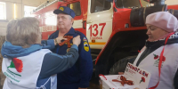 В Елховском районе представители пожарно-спасательной части № 137 пожарно-спасательного отряда № 49 стали участниками Всероссийской акции «Красная гвоздика» - Центр по делам гражданской обороны, пожарной безопасности и чрезвычайным ситуациям