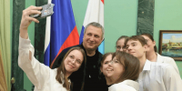 Мэр Самары Иван Носков встретился с делегацией школьников из Якутска - ProGorodSamara.Ru