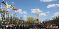 В Невинномысске развернули Знамя Победы площадью более 200 квадратных метров - Администрация г. Невинномысска