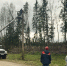 Электроснабжение восстановлено более чем в 90% пострадавших от непогоды населенных пунктов Калужской области. - Тарусский район