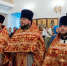 Настоятель Свято-Троицкого собора принял участие в архиерейском богослужении в храме в честь Владимирской иконы Божией Матери - Свято-Троицкий собор