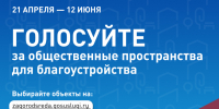 Всероссийское онлайн-голосование за объекты благоустройства - Менделеевский район