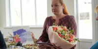 Памятную медаль общественного признания «Супруге Защитника Отечества» вручили Екатерине Шупенич-Трубниковой из села Молдаванского - Газета Призыв