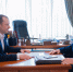 Владислав Шапша встретился с участником президентской программы «Время героев» Александром Шляпниковым  - Администрация города