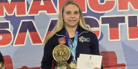 Сотрудница УФСИН России по Мурманской области установила новый рекорд на Чемпионате Мурманской области по пауэрлифтингу - УФСИН