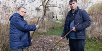 В Сясьстройском доме-интернате встретили Первомай субботником на свежем воздухе - SyasNews.Ru