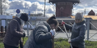 В Чистополе прошёл масштабный субботник на Центральном бульваре - Чистополь-информ