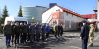 В Югре военнослужащие и сотрудники Росгвардии приняли участие в Чемпионате по служебному биатлону и легкоатлетическому кроссу - Росгвардия