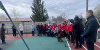 В Совхозном на западной окраине Калининграда открыли первую детскую и спортивную площадку - Новости Калининграда | Фото: «Клопс» - Klops.Ru