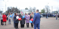 Первомайский профсоюзный автопробег состоялся в Пскове - Pln-Pskov.Ru