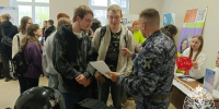 Сотрудники Росгвардии приняли участие в карьерном форуме «Ночь вакансий» - Росгвардия